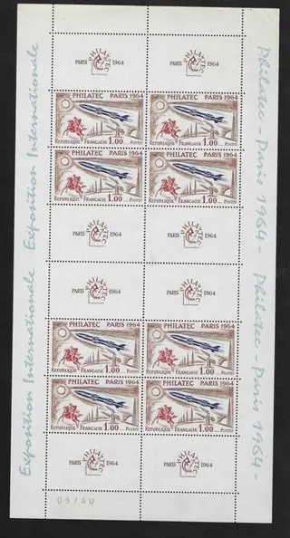 Frankrijk 1964 - Philatec - Numbered - Yvert bloc n°6b
