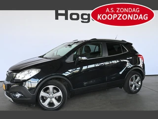 Opel Mokka 1.4 T Cosmo Clima Navigatie Schuifdak Leder 100% Onderhouden! Inruil Mogelijk!