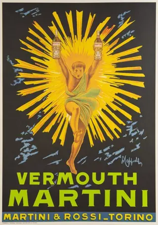 Leonetto Cappiello - Vermouth Martini - Martini &amp; Rossi