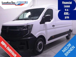 Renault Master E-Tech 87 kWh L3H2, 140 pk Long Range ( Wordt verwacht ) Apple Carplay, Camera, Cruis