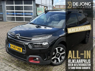 Citroen C4 Cactus 1.2 PureTech Shine ALL-INRIJKLAARPRIJS/Lederen bekleding/Camera/Sensoren rondom