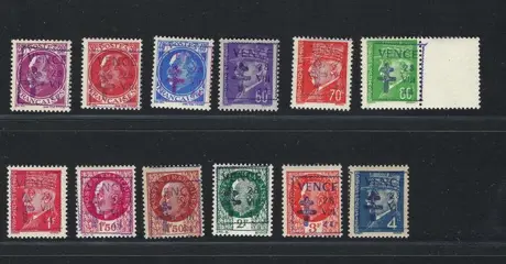 Frankrijk - NEW** Lot of stamps of the Liberation of Vence