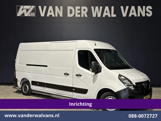 Opel Movano 2.3 Turbo 150pk L3H2 *Post NL inrichting* Airco | Camera | Cruisecontrol schappen, sideb
