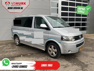 Volkswagen Transporter 2.0 TDI 140 pk DC Dubbel Cabine EXPORT APK-08-'27/ Navi/ Airco/ Cruise/ 17’LM