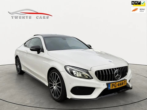 Mercedes-Benz C-klasse Coupé 180 Prestige AMG | Pano | Burmester | Led | Alcantara |