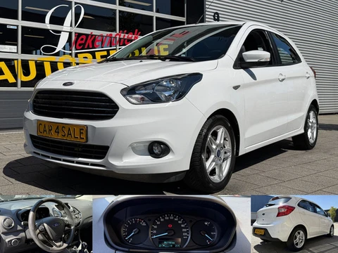 Ford Ka+ 1.2 Trend Ultimate White 5Drs - 62.000 KM - Airco I Sport velgen I PDC I Dealer onderhouden