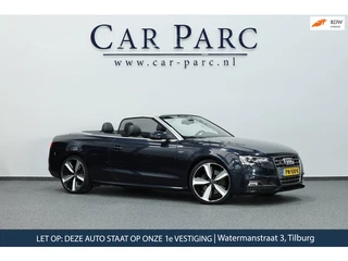 Audi S5 Cabriolet 3.0 TFSI quattro 333+PK FACELIFT/LED/LEER+NEK+S.VERWARMING+MEMORY/20" LMV/CAM/CRUI