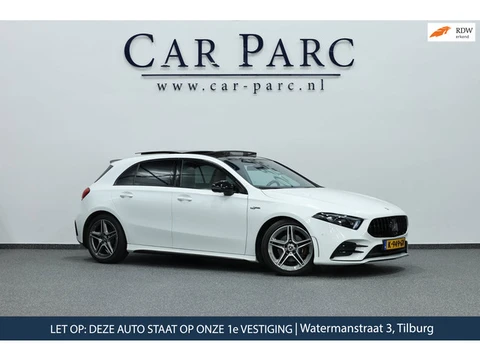 Mercedes-Benz A-klasse 200 AMG Line LED/VIRTUAL/SFEER/PANORAMADAK/LEER+S.VERWARMING+MEMORY/360/LINE/