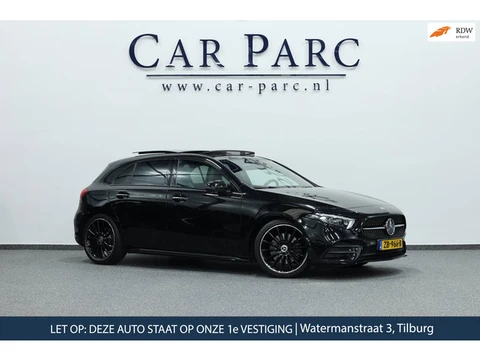 Mercedes-Benz A-klasse 220 AMG MULTIBEAM/VIRTUAL/SFEER/LEER+S.VERWARMING+MEMORY/19"/CAM/ACC/ECC/12 M