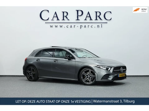 Mercedes-Benz A-klasse 180 AMG Line BTW/LED/VIRTUAL/PANO/HALF LEER+ALCANTARA+S.VERWARMIN/18"LMV/CAM/