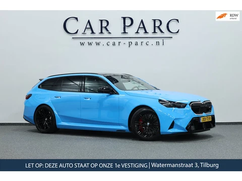 BMW 5-serie Touring M5 INDIVIDUAL RIVIERA BLUE/M DRIVERS PROF/21" LMV/BOWERS & WILKINS/PANO/HUD/ACC/