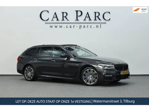 BMW 5-serie Touring 540i xDrive M-Sport LED/VIRTUAL/SFEER/PANO/LEER+S.VERWARMING+MEMORY/19" LMV/360/