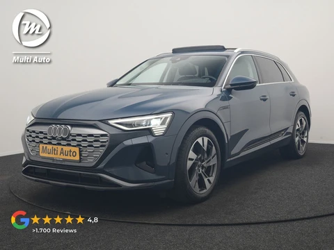 Audi Q8 e-tron 55 quattro Advanced Edition 114 kWh Dealer O.H | SOH 96,6% | Trekhaak Afn. | Panodak 