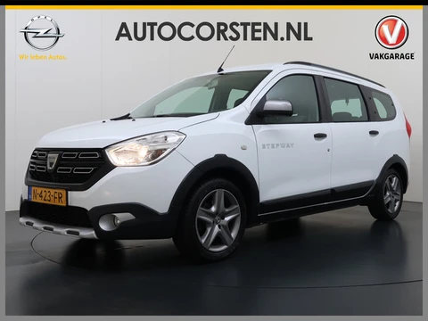 Dacia Lodgy 1.3TCe 131PK 7-Persoons Navi Camera Pdc Airco Cruise Control Apple Carplay/Android Auto 