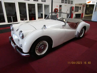 Triumph TR2 Is boddy off gerestaureerd