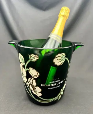 Champagnekoeler - Art Deco - Glas - Belle Époque