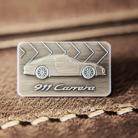 Kleding - Porsche 911 Carrera Car Pin / Brooch - Porsche -