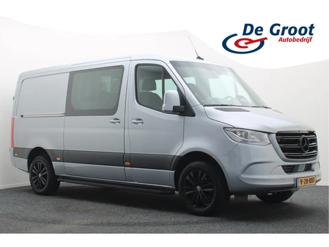 Mercedes-Benz Sprinter 317 CDI Aut. L2H1 DC 5-zits 2x Schuifdeur, Apple Carplay, Camera, Cruise, Air