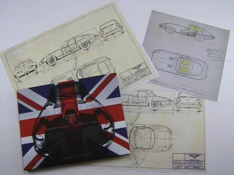 Documentatie - E-type boek plus technische tekeningen -