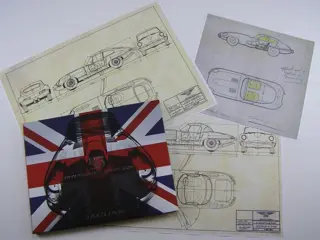 Documentatie - E-type boek plus technische tekeningen -