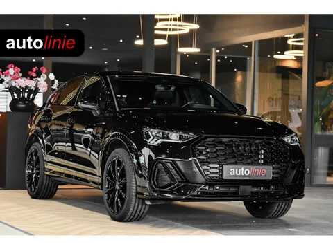 Audi Q3 Sportback 45 TFSI e 3x S-Line, Sonos, ACC, 360, Keyless, Black, Matrix, Ambiente, 20"!
