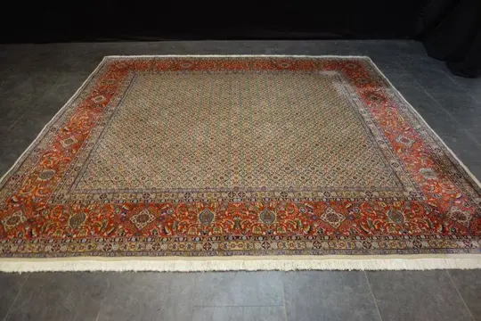 Perser moud mit seide - Tapijt - 245 cm - 245 cm