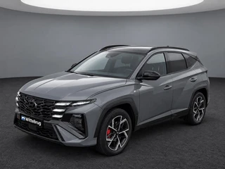 Hyundai Tucson 1.6 T-GDI HEV N Line Sky Panoramadak | Matrix LED | 360 camera | All-season banden | 