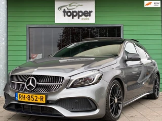 Mercedes-Benz A-klasse 180 AMG Night Edition Plus|Automaat|Panoramadak|Camera|Navigatie|PDC|Airco|Cr