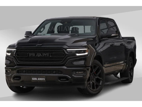 Dodge Ram LIMITED SPORT 5.7 V8 | BOM VOL | BLACK ON BLACK | HUD | LUCHTVERING | OPEN UITLAAT KLEP | 