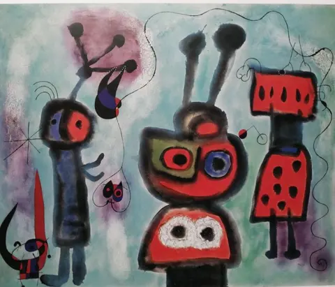 Joan Miró, (after) - Lithographie - El Pajaro Tranquilo-