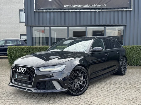 Audi RS6 Performance Avant 4.0 V8 TFSI 606pk Quattro Pro Line Plus Keramisch Valcona Leder Miltek Ca