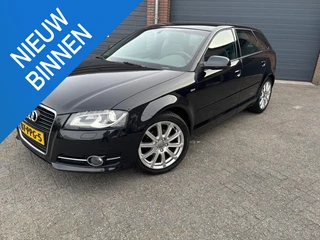 Audi A3 Sportback 1.2 TFSI Ambition Pro Line S AUTOMAAT, Metallic zwart, 4 NW All-Season, Trekhaak v