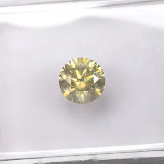 1 pcs Diamant - 0.50 ct - Briljant, Rond - Y-Z, Light