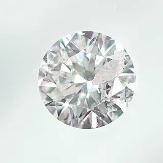 Diamant - 0.17 ct - Briljant - Faint Pink - P2