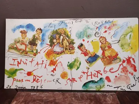 Jean Tinguely (1925-1991) - Dejeuner sur l'herbe - Knocke -