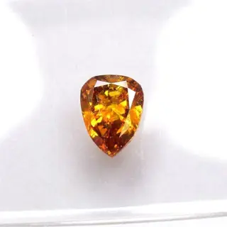 1 pcs Diamant - 0.35 ct - Briljant, Peer - Natural Fancy
