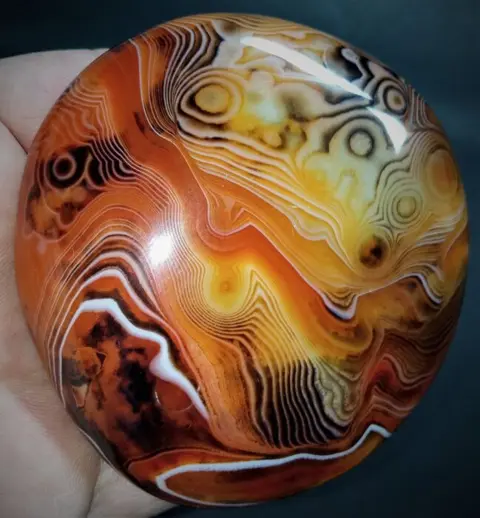 Top Selectie - Sardonyx Agaat Ocellated Agaat Exemplaar -