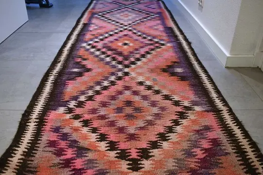 Antqiue tribal kilim - Vloerkleed - 303 cm - 104 cm
