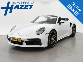 Porsche 911 Cabrio 3.8 TURBO S 650 PK INCL. BTW ORIG. NL + LIFT | BURMESTER | 360 CAMERA | DRIVE ASS
