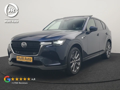 Mazda CX-60 2.5 e-SkyActiv Exclusive-Line PHEV 327pk Dealer O.H | SOH 90,9% | Trekhaak Af Fabriek | 