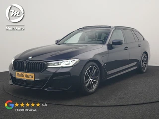 BMW 5 Serie Touring 530e M Sport PHEV 293pk Dealer O.H | Trekhaak Af Fabriek | Panodak | Head Up | 3