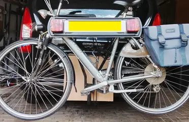Fietsendrager met verlichting