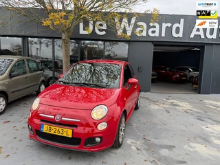 Fiat 500 0.9 TwinAir Turbo 500S/automaat/sport/airco/cruise/leder/NAP/Dealer onderhouden/12 maanden 