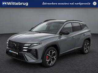 Hyundai Tucson 1.6 T-GDI HEV N Line Sky Panoramadak | Matrix LED | 360 camera | All-season banden | 