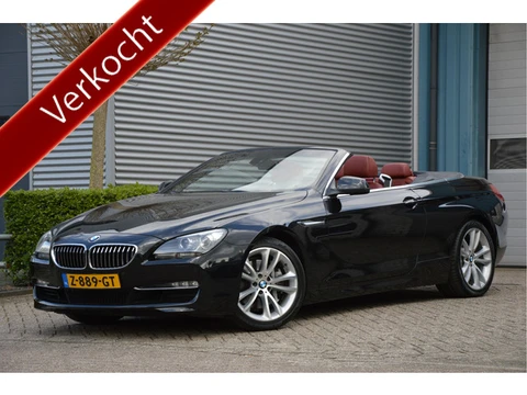 BMW 6 Serie Cabrio 640i High Executive XENON | LEDER | NAVI | CRUISE | MEMORY | BMW ONDERHOUDEN | ZE