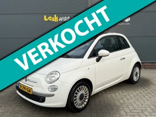 Fiat 500 1.2 Lounge *pano *airco *bluetooth *lichtmet. *APK