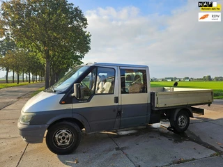 Ford Transit 300M 2.4TDdi DC/ pick-up/ hydrolische kraantje