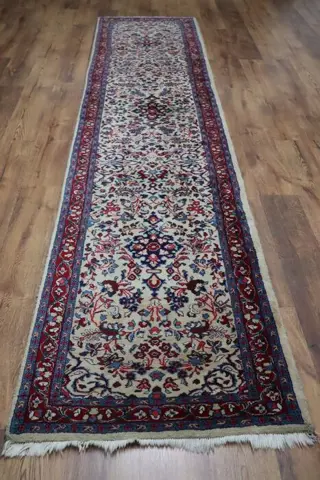 Sarouck Iran - Loper - 413 cm - 89 cm