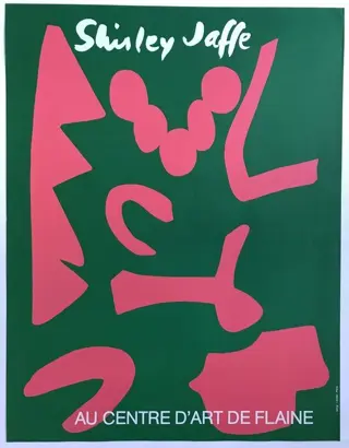 Shirley JAFFE (1923-2016) - Centre d'art de Flaine (green