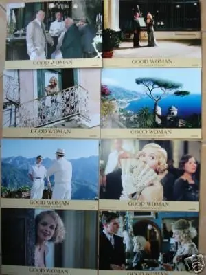 A GOOD WOMAN lobbycard set.